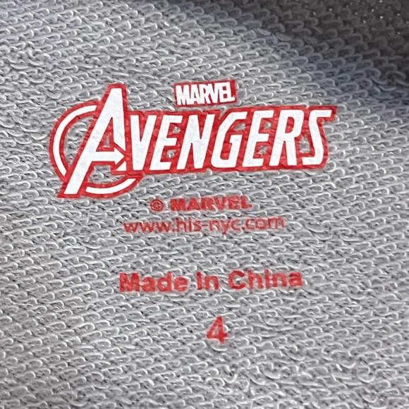 Black Panther Kids Gray Wash Sweater Short Sleeve T-Shirt size 4T - Picture 4 of 5